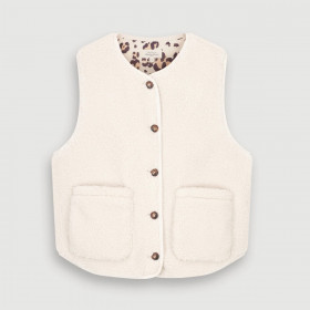 Veste Sans Manche en Mouton Sherpa VEON VEST naturel hartford