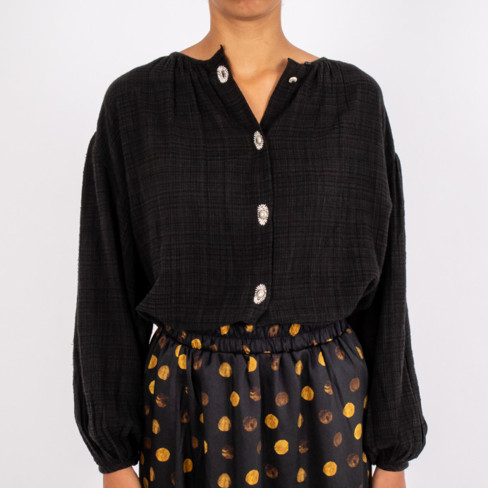Blouse Manches Bouffantes Kyla