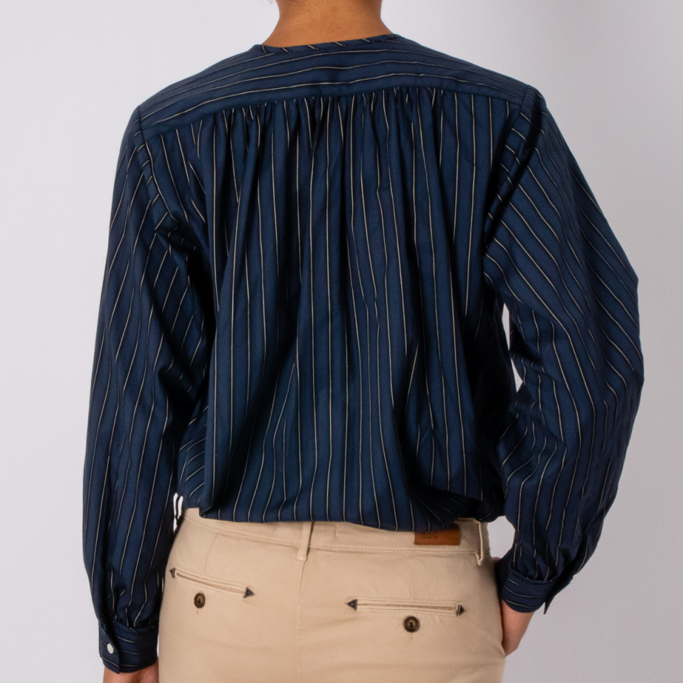 Chemise Froufrou Stan Navy Chic Hod Paris