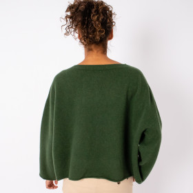 Pull en Laine Oversize Bord Franc Vanessa Garden Hod Paris