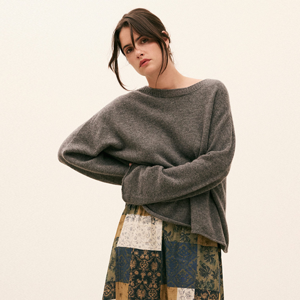 Pull en Laine Oversize Bord Franc Vanessa Wind Hod Paris