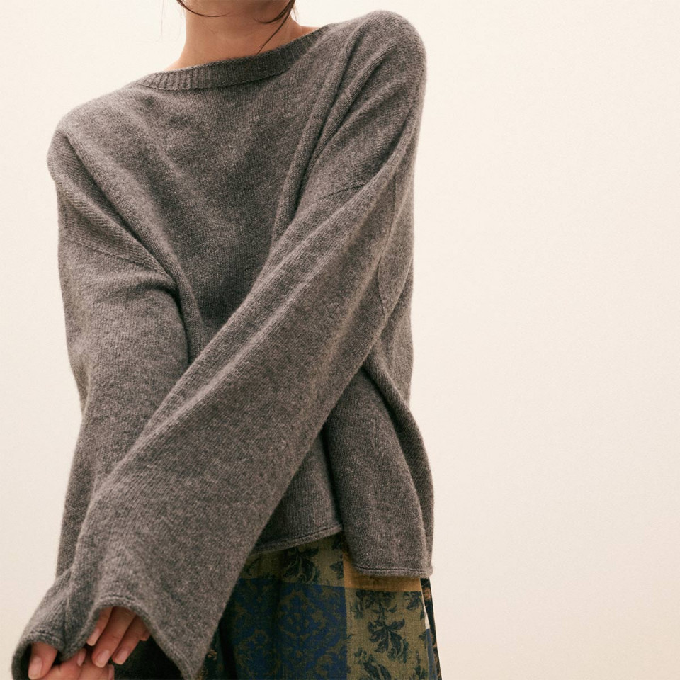 Pull en Laine Oversize Bord Franc Vanessa Wind Hod Paris