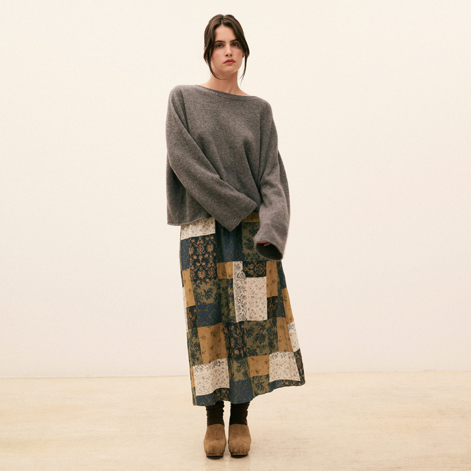 Pull en Laine Oversize Bord Franc Vanessa Wind Hod Paris