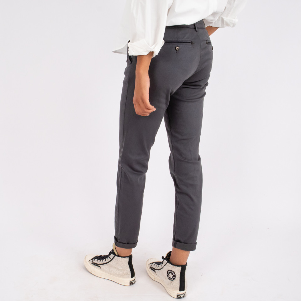 Pantalon Chino Honore Anthracite hod paris