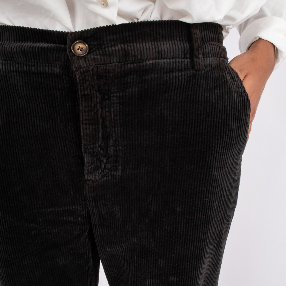 Pantalon Boyfriend Gala Wash Black Hod Paris