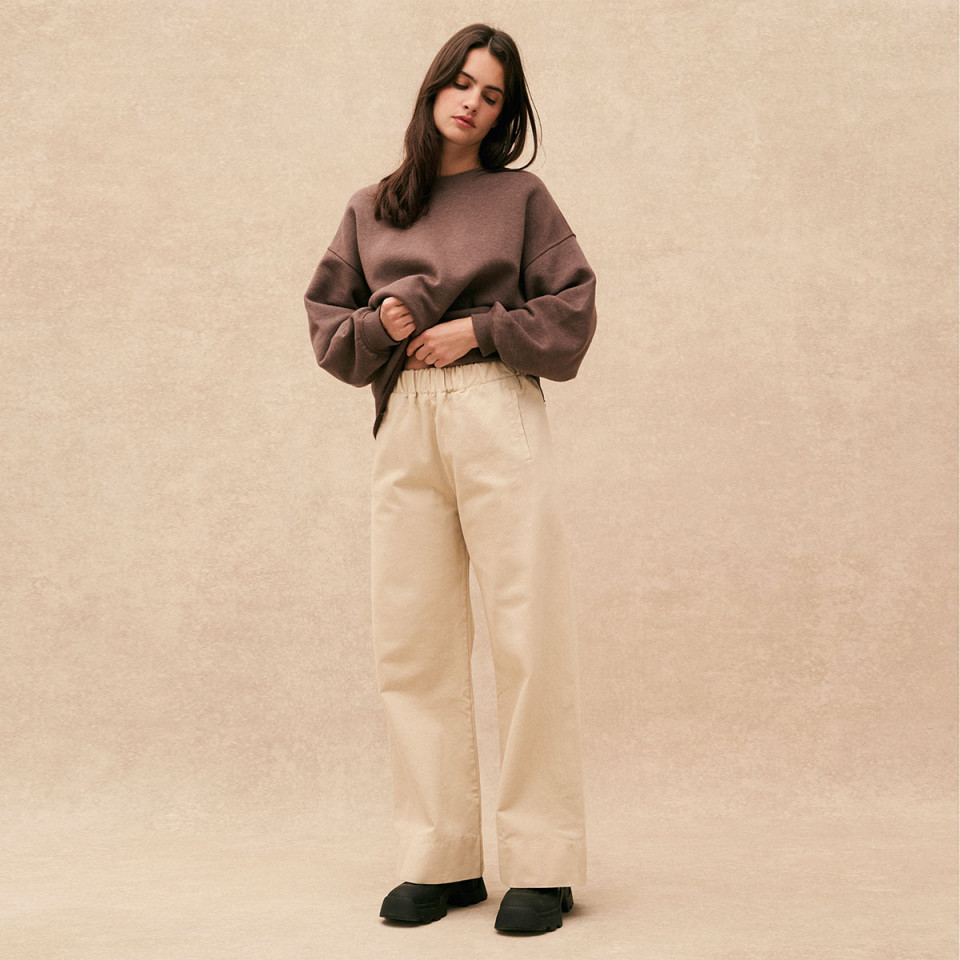 Pantalon Large en Toile Jimmy Pat Dune Hod Paris