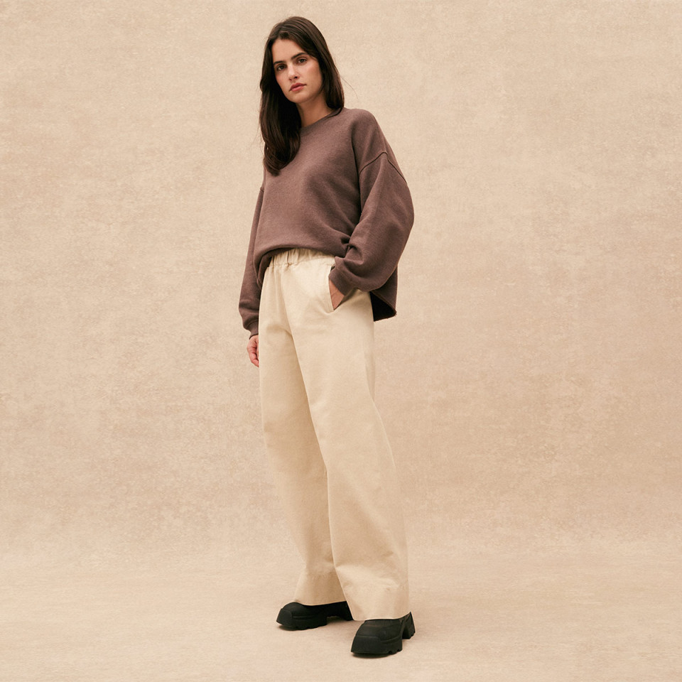 Pantalon Large en Toile Jimmy Pat Dune Hod Paris