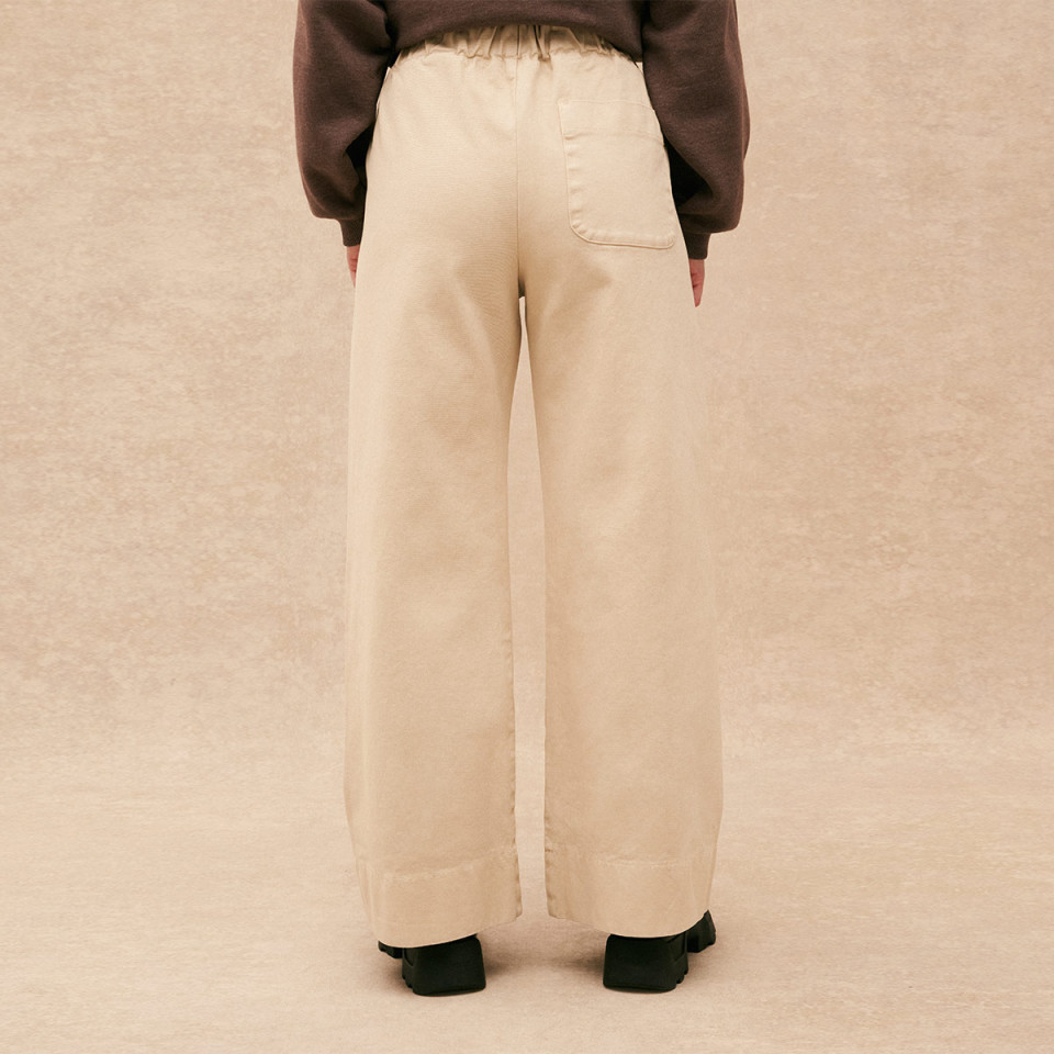 Pantalon Large en Toile Jimmy Pat Dune Hod Paris