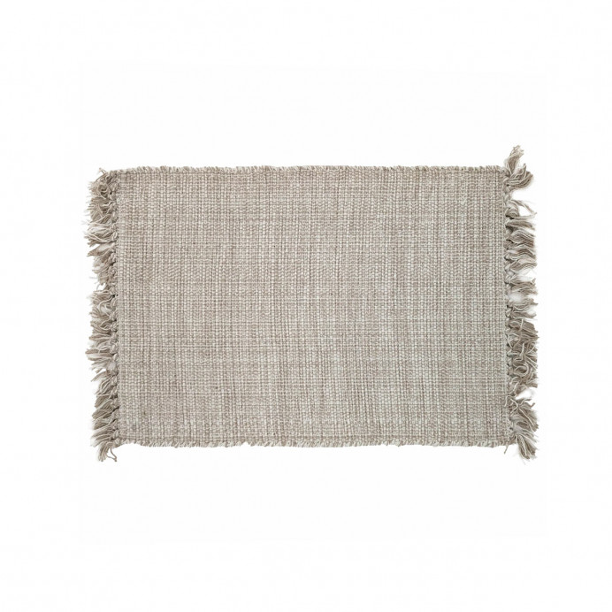 Vent du Sud Set de Table frangé PAPEETE en Coton