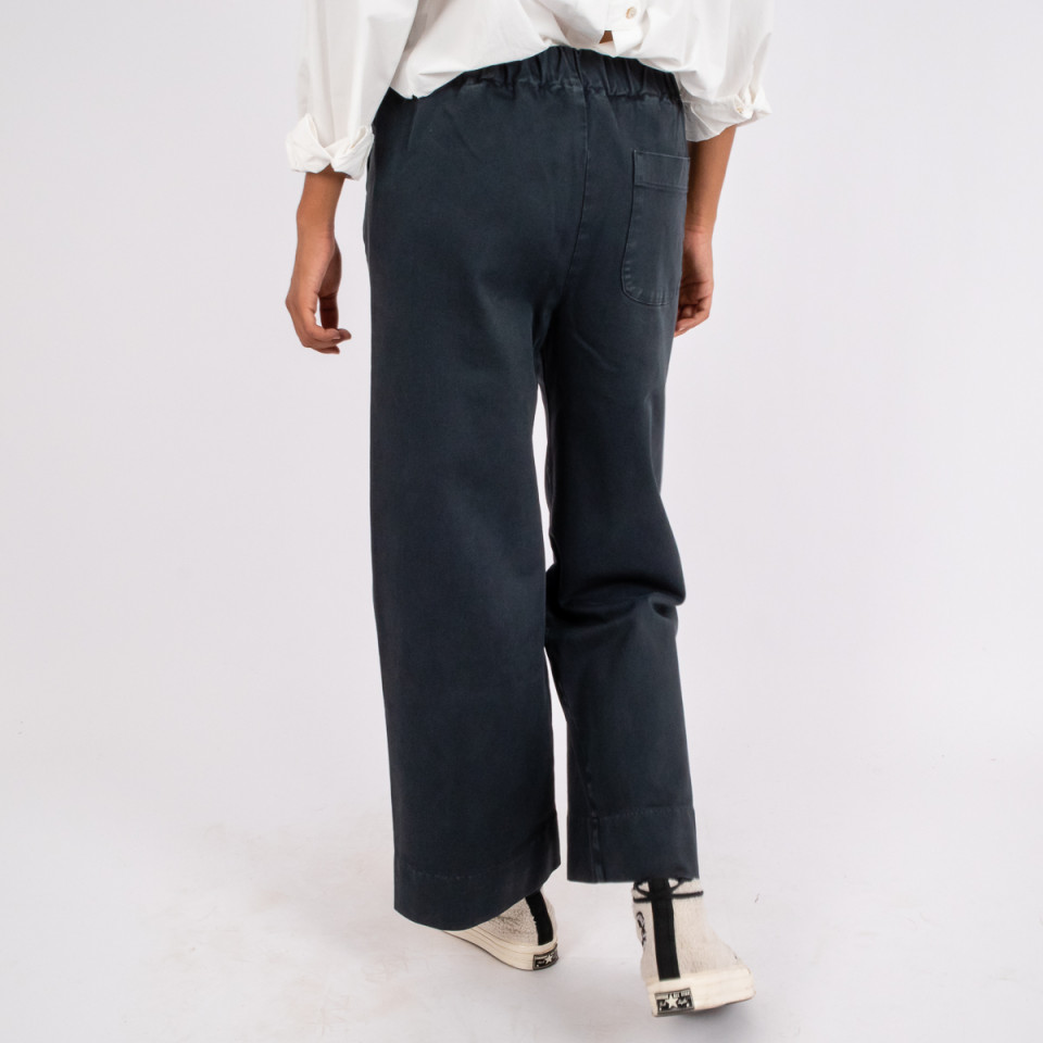 Pantalon Large en Toile Jimmy Pat Anthracite Hod Paris