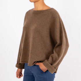 Pull en Laine Oversize Bord Franc Vanessa Army Hod Paris