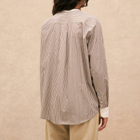 Chemise Col Rond Saskia - hod paris -  Nut