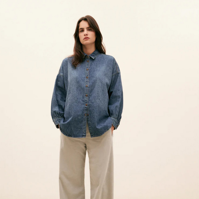 Chemise effet jean Kelly