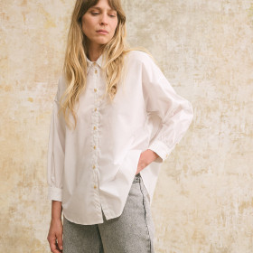 Chemise Coton Kelly White hod Paris