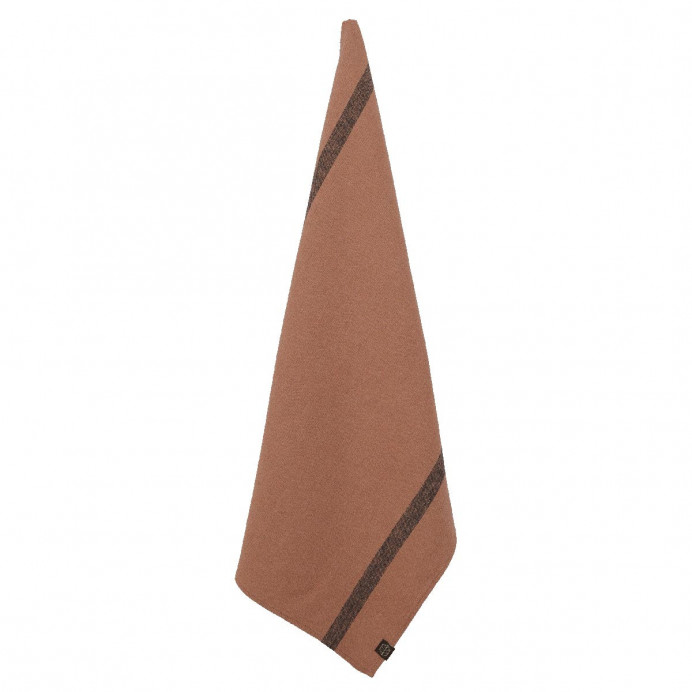 Harmony Textile - Haomy - Torchon Lin et Coton Bande Noire COME