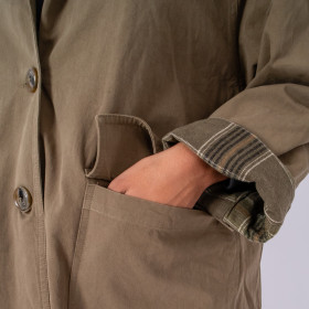 Trench Coat JAMES olive Green Jc Sophie