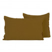 Housse de Coussin avec Franges en Lin Lavé et Coton LIMY