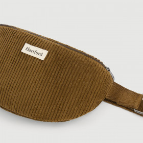 Banane en Velours Côtelé ETNA BAG Moka hartford
