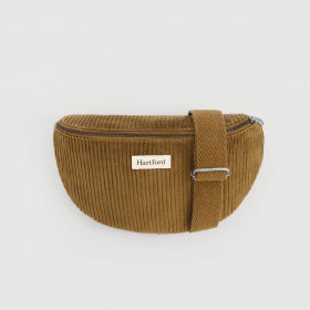 Banane en Velours Côtelé ETNA BAG Moka hartford