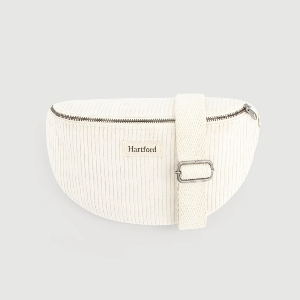 Banane en Velours Côtelé ETNA BAG stone hartford