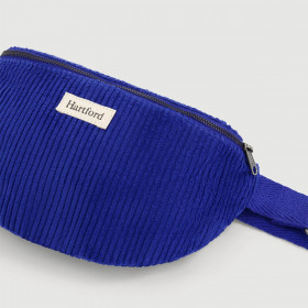 Banane en Velours Côtelé ETNA BAG saphir hartford
