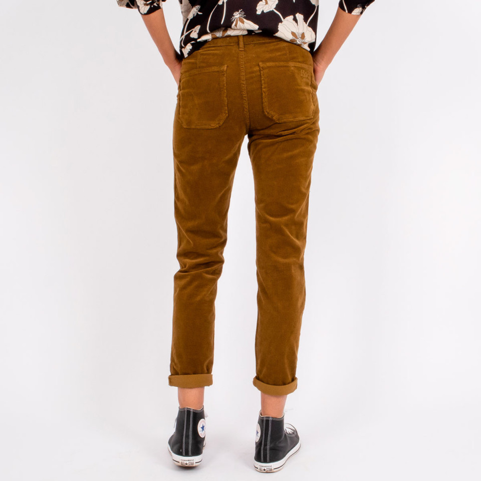 Pantalon Cargo Velours Tresor Bronze Hod Paris