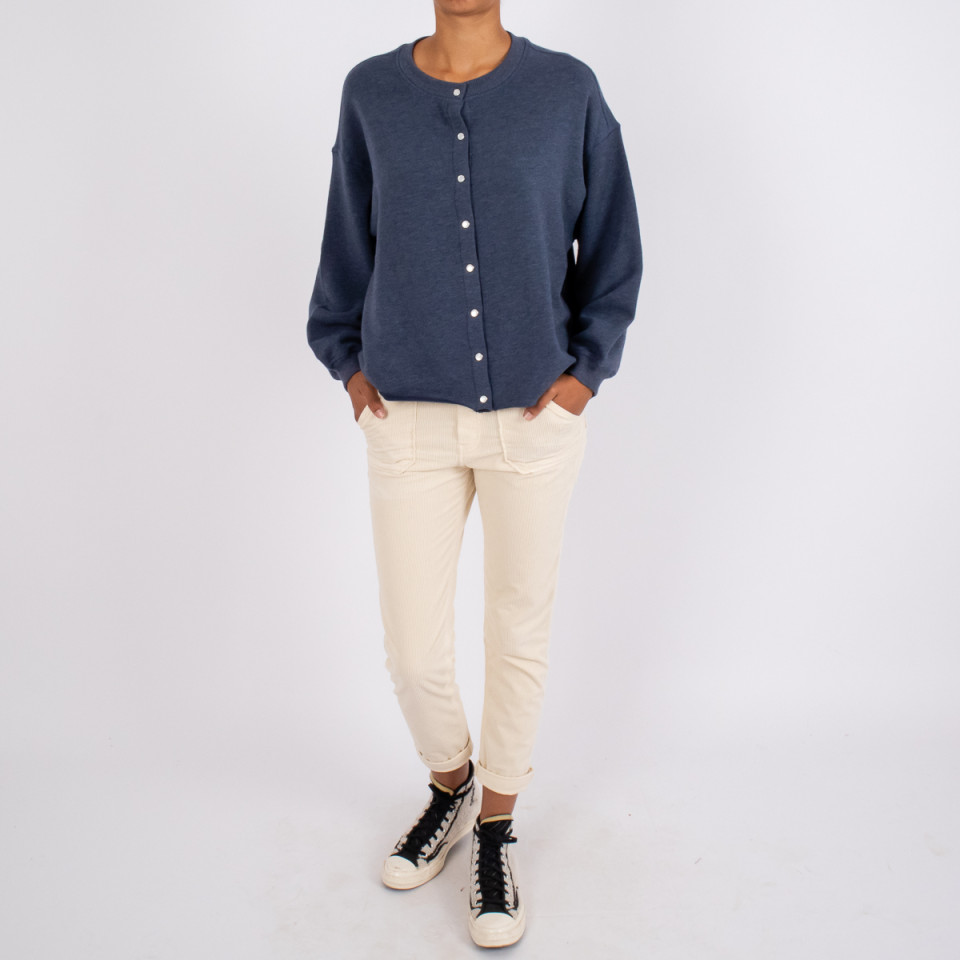 Pantalon Cargo Velours Tresor Cream Hod Paris