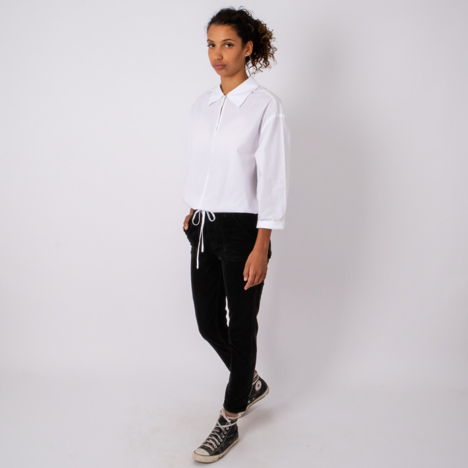 Pantalon Cargo Velours Tresor Anthracite Hod Paris