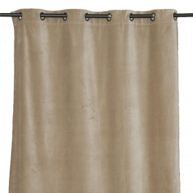 Rideaux DELHI en Velours avec Oeillets - 135X300 