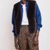 Veste Fausse Fourrure Sans Manche VOBBY VEST
