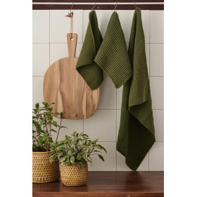 Manique en Tricot Mynte 22X22