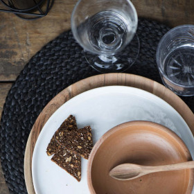 Set de Table Rond en Jute Naturel  