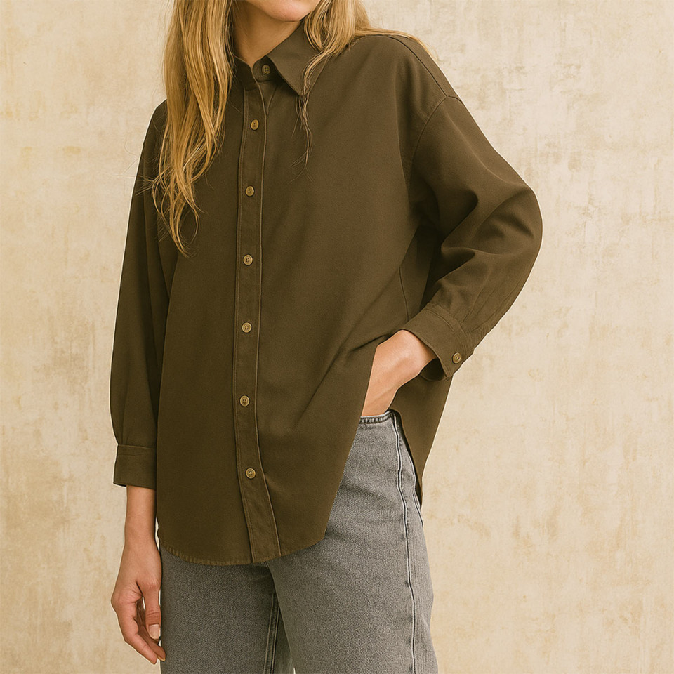 Chemise Coton Kelly Army hod Paris