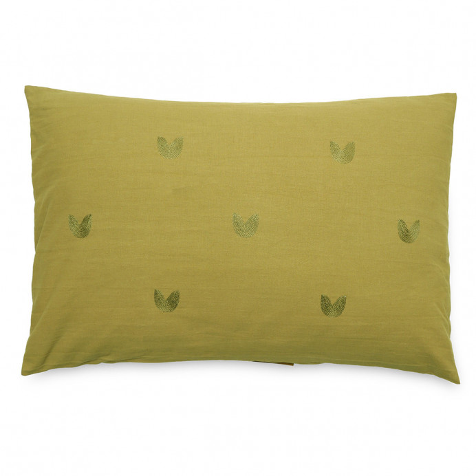 Housse de Coussin Brodé LEONIE