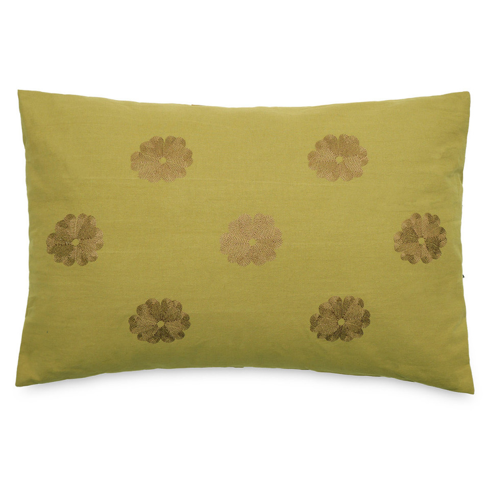 Housse de Coussin Brodé LEONIE