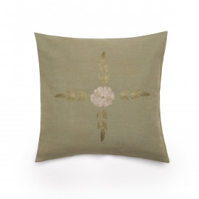 Housse de Coussin Brodé LEONIE  