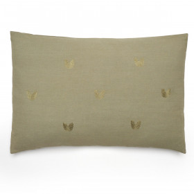 Housse de Coussin Brodé LEONIE  
