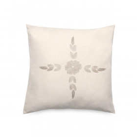 Housse de Coussin Brodé LEONIE  