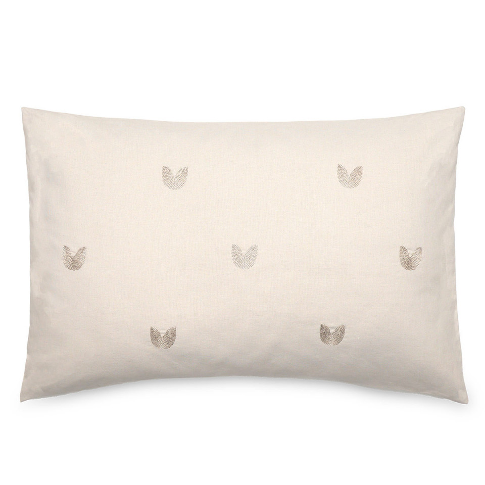 Housse de Coussin Brodé LEONIE  