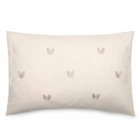 Housse de Coussin Brodé LEONIE  