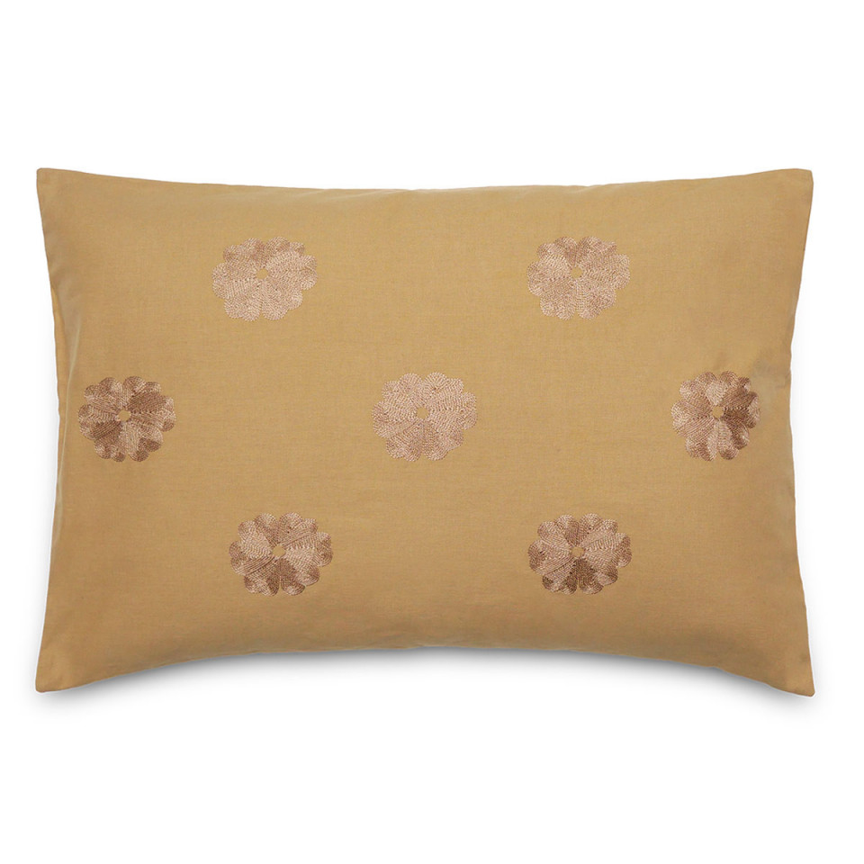 Housse de Coussin Brodé LEONIE  