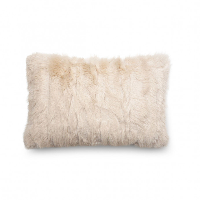Housse de Coussin en Fourrure LHASSA