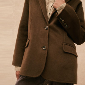 Veste Oversize Karaba Wool nut Hod Paris