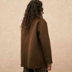 Veste Oversize Karaba Wool nut Hod Paris
