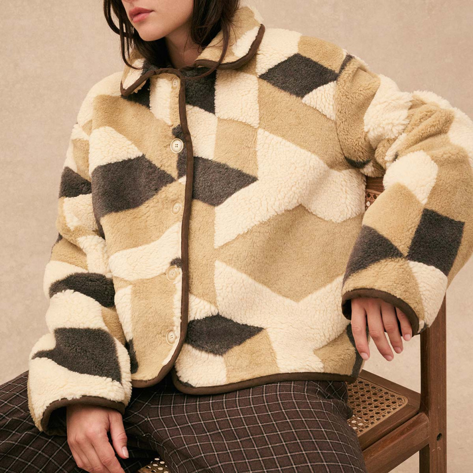 Veste Fourrure Shirley Sixties Hod Paris