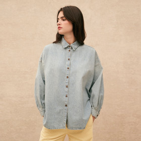 Chemise Coton Kelly Hod Paris  light Blue