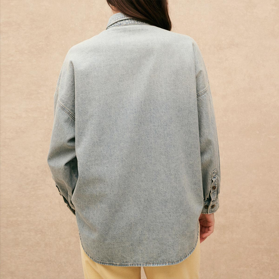 Chemise Coton Kelly Hod Paris  light Blue
