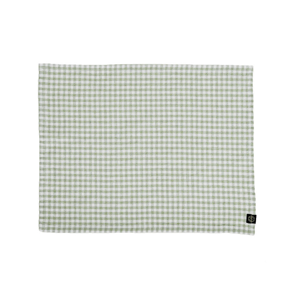 Serviette ou Set de Table PIANA II Lin et Coton  
