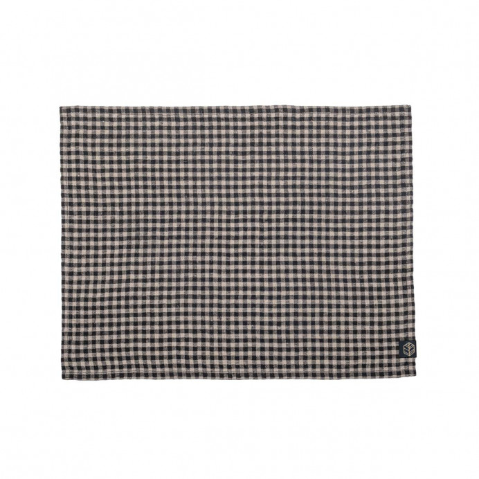 Serviette ou Set de Table PIANA II Lin et Coton