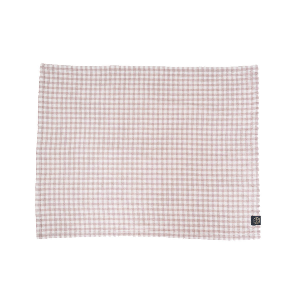 Serviette ou Set de Table PIANA II Lin et Coton  